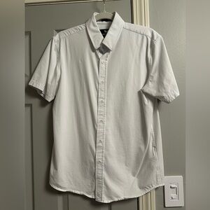 Buttercloth - Icy Cotton Short Sleeve Button Down Shirt